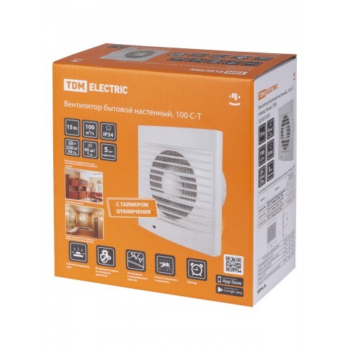 Цагийн тохируулгатай Вентилятор