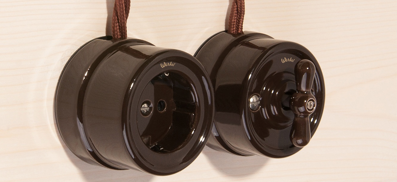 Ил суурилуулдаг розетка, унтраалга ВИВИ /пластик/