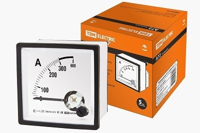 Сум заагчтай амперметр /квадрат/